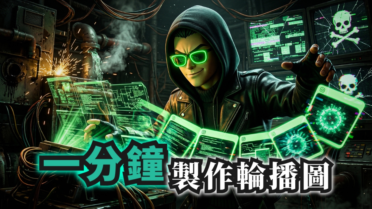 一人公司必學：如何 1 分鐘利用 AI Agent 自動產出 Instagram 輪播圖？