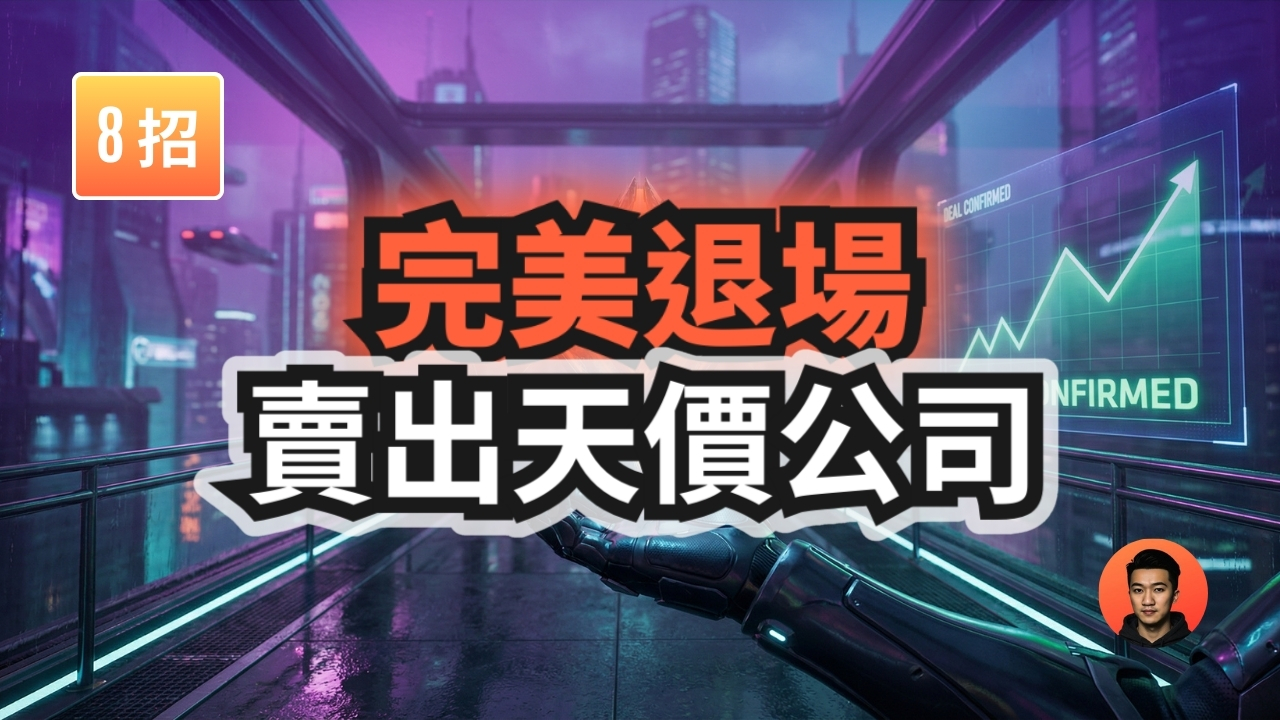 創業家必讀：8 招讓公司更值錢，掌握企業收購的主動權