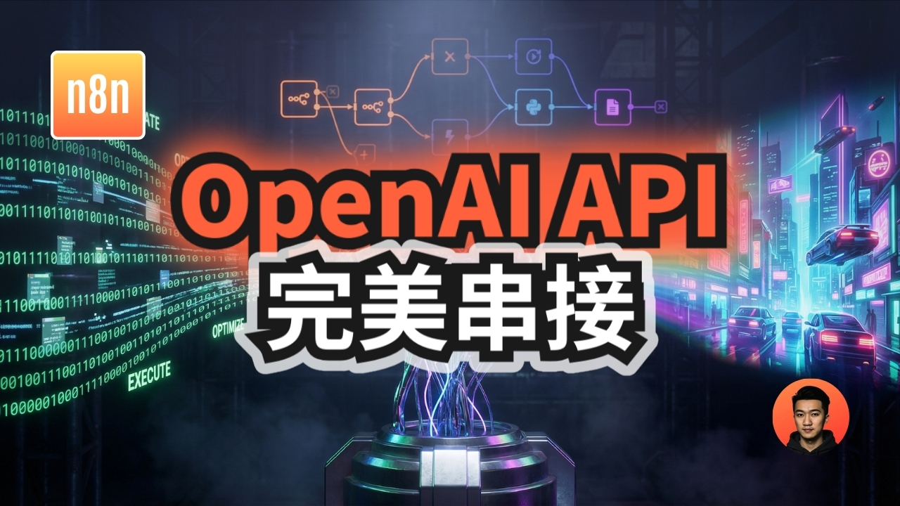 n8n 自動化教學：串接 OpenAI API 實現 AI 內容與圖像生成